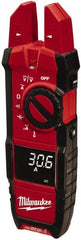 Clamp Meter: CAT III & CAT IV, 0.63″ Jaw, Fork Jaw 1,000 VAC/VDC, Measures Capacitance, Continuity, Current, Resistance, Temperature & Voltage