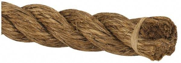 Value Collection - 600' Max Length Manila Rope - 1-1/4" Diam, 1,519 Lb Capacity - All Tool & Supply