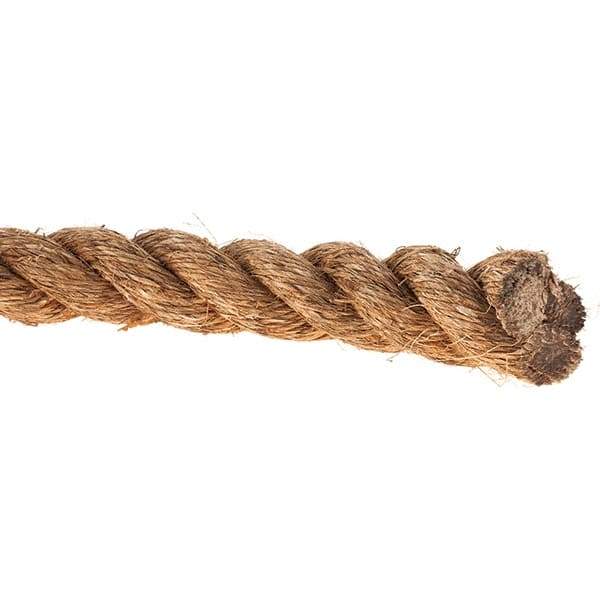 Value Collection - 600' Max Length Manila Rope - 2" Diam, 3,487 Lb Capacity - All Tool & Supply