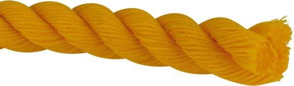 Value Collection - 600' Max Length Polypropylene Twisted Rope - 1" Diam, 1,603 Lb Capacity - All Tool & Supply