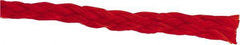 Value Collection - 1,000' Max Length Polypropylene Hollow Braid Flexible Rope - 1/4" Diam, 124 Lb Capacity - All Tool & Supply