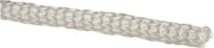 Value Collection - 1,000' Max Length Polypropylene Solid Braid Abrasion Resistant Rope - 1/4" Diam, 127 Lb Capacity - All Tool & Supply