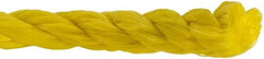 Value Collection - 1,200' Max Length Polypropylene Twisted Rope - 1/2" Diam, 472 Lb Capacity - All Tool & Supply