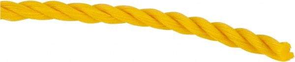 Value Collection - 1,200' Max Length Polypropylene Twisted Rope - 3/16" Diam, 81 Lb Capacity - All Tool & Supply