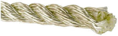 Value Collection - 600' Max Length Nylon Twisted Rope - 1" Diam, 2,779 Lb Capacity - All Tool & Supply