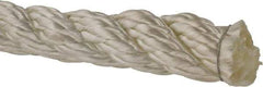 Value Collection - 600' Max Length Nylon Twisted Rope - 3/4" Diam, 1,597 Lb Capacity - All Tool & Supply