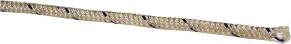 Value Collection - 600' Max Length Nylon Double Braid Rope - 1/4" Diam, 208 Lb Capacity - All Tool & Supply