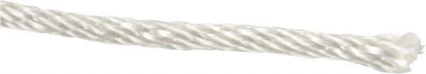 Value Collection - 1,000' Max Length Nylon Solid Braid Rope - 1/8" Diam, 39 Lb Capacity - All Tool & Supply