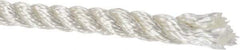 Value Collection - 600' Max Length Polyester Twisted Rope - 3/8" Diam, 363 Lb Capacity - All Tool & Supply