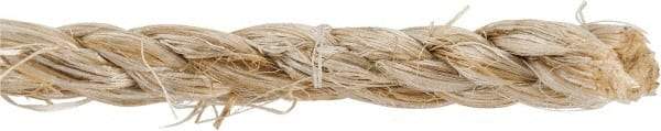 Value Collection - 2,400' Max Length Sisal Twisted Rope - 1/4" Diam, 48 Lb Capacity - All Tool & Supply