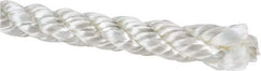 Value Collection - 600' Max Length Nylon Twisted Rope - 1/2" Diam, 709 Lb Capacity - All Tool & Supply