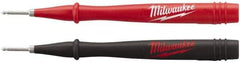 Milwaukee Tool - Red/Black Electrical Test Equipment Probe - Use with 2205-20, 2206-20, 2207-20, 2216-20, 2217-20, 2235-20, 2236-20, 2237-20, 2238-21 & 2239-21 Milwaukee Meters - All Tool & Supply