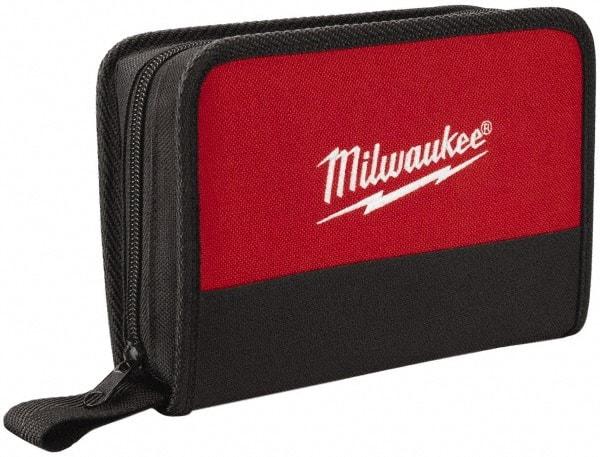 Milwaukee Tool - Red/Black Electrical Test Equipment Case - Use with All Milwaukee Test & Measurement Accessorsies - All Tool & Supply