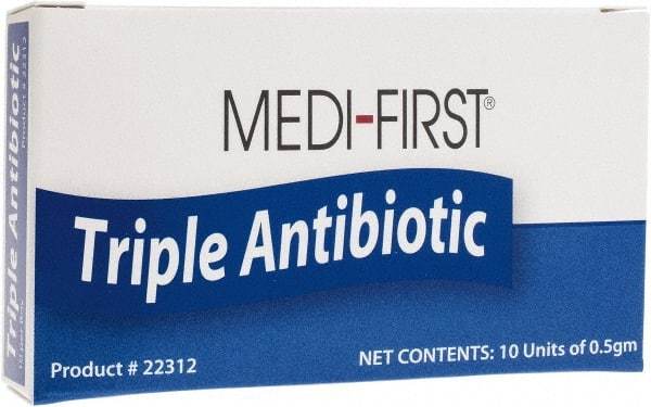 Medique - 3/64 oz Wound Care Ointment - Comes in Packet, Antibiotic and Triple Antibiotic Ointment, Unitized Kit Packing - All Tool & Supply