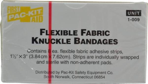 Medique - Knuckle Self-Adhesive Bandage - Yellow, Woven Fabric Bandage - All Tool & Supply