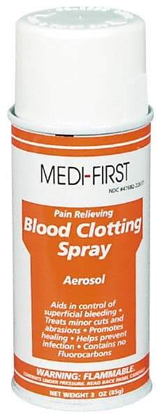 Medique - 3 oz Wound Care Spray - Comes in Aerosol Can, Blood Clotting Spray - All Tool & Supply