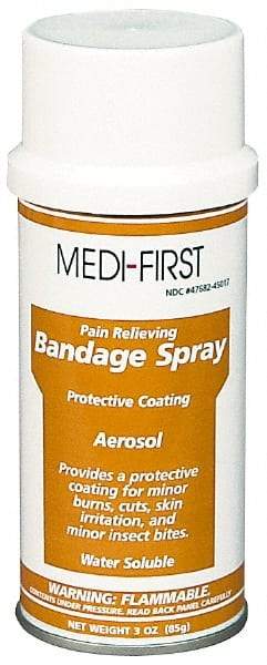 Medique - 3 oz Wound Care Spray - Comes in Aerosol Can, Bandage Spray - All Tool & Supply