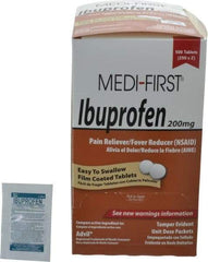 Medique - Medi-First Ibuprofen Tablets - Headache & Pain Relief - All Tool & Supply