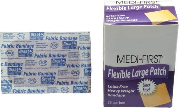 Medique - 3" Long x 2" Wide, General Purpose Pad - Woven Fabric Bandage, Latex Free - All Tool & Supply