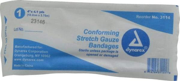 Medique - 4" Wide, General Purpose Gauze Roll - Gauze Bandage - All Tool & Supply