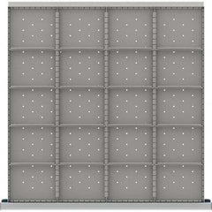 LISTA - 20-Compartment Drawer Divider Layout for 3.15" High Drawers - All Tool & Supply