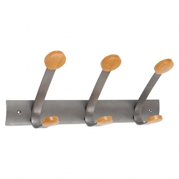 Alba - Coat Racks, Hooks & Shelving Type: Hangers Number of Hooks: 3 - All Tool & Supply