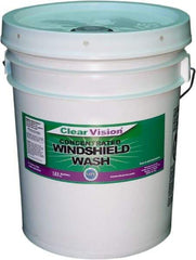 Clear Vision - Water-Based Solution Windshield Washer Fluid - 5 Gal Pail - All Tool & Supply