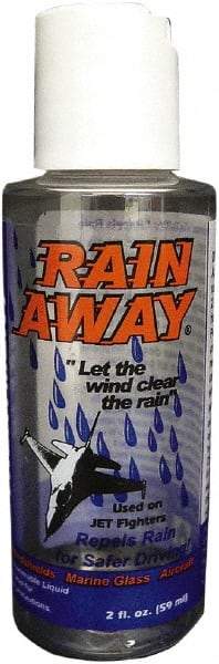 Rain Away - Isopropyl Alcohol Windshield Rain Repellent - 4 oz. Bottle - All Tool & Supply