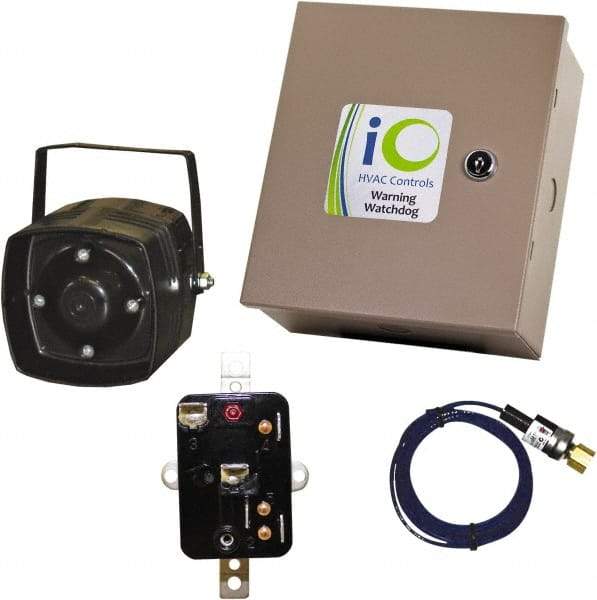 iO HVAC Controls - 1 or 3 Phase, 24 VAC, 0-2A Amp, 2 Max Fuse A, Air Conditioner Theft Alarm - 11" Wide x 11" Deep x 11" High, For Use with Condensing Unit - All Tool & Supply