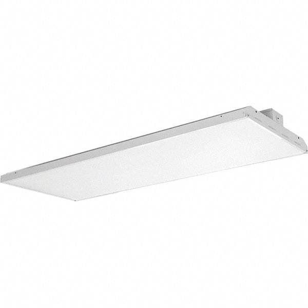 Eiko Global - 1 Lamp, 321 Watts, LED, High Bay Fixture - 4' Long x 92.5mm High x 440mm Wide, 120-277 Volt, Steel Housing - All Tool & Supply