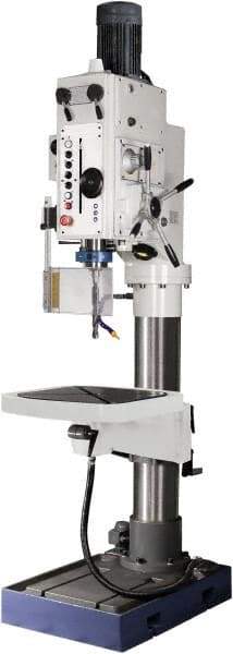 Palmgren - 30" Swing, Geared Head Drill Press - 18 Speed, 4 hp, Three Phase - All Tool & Supply