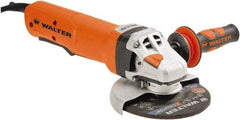 WALTER Surface Technologies - 6" Wheel Diam, 9,600 RPM, Corded Angle & Disc Grinder - 5/8-11 Spindle - All Tool & Supply