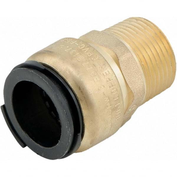 Watts - Metal Push-To-Connect Tube Fittings Type: Adapter Tube Outside Diameter (Inch): 1 - All Tool & Supply