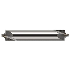 Corner Rounding End Mills - 0.0250″ Radius × 0.0470″ (3/64″) Pilot Diameter Carbide Corner Rounding End Mill DE, 2 Flutes