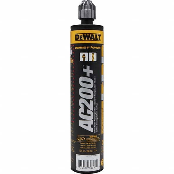 DeWALT Anchors & Fasteners - Anchoring Adhesives Adhesive Material: Acrylic Volume (fl. oz.): 9.50 - All Tool & Supply