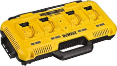 DeWALT - 20 Volt, 4 Battery Lithium-Ion Power Tool Charger - 1 hr & 30 min to Charge, AC Wall Outlet Power Source - All Tool & Supply