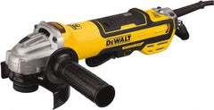 DeWALT - 4-1/2 & 5" Wheel Diam, 10,500 RPM, Corded Angle & Disc Grinder - 5/8-11 Spindle, 120 Volts, 13 Amps - All Tool & Supply