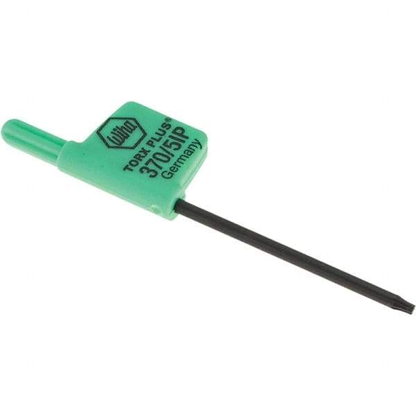 Wiha - IP5 Torx Plus Key - Flag-Style, 35mm Length Under Head, 2.6" OAL - All Tool & Supply