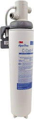 3M Aqua-Pure - 3-3/16" OD, 15-5/32" Cartridge Length, 0.5 Micron Rating Cartridge Filter Assembly - 3/8" Pipe Size, Reduces Particulate, Chlorine Odor, Parasitic Protozoan Cysts & Sediment - All Tool & Supply