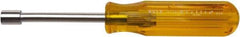 Xcelite - 5/16" Hollow Shaft Nutdriver - Plastic Handle, 7-1/4" OAL - All Tool & Supply