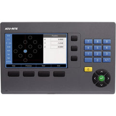 Milling DRO System: 3 Axis, 16″ X-Axis Travel, 36″ Y-Axis Travel Calculator Function, 5  µm Resolution, Color LCD Display