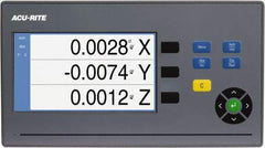 Acu-Rite - 3 Axis, 35" X-Axis Travel, 13" Y-Axis Travel, 16" Z-Axis Travel, Milling DRO System - 5µm Resolution, 5µm Accuracy, LCD Color Display - All Tool & Supply