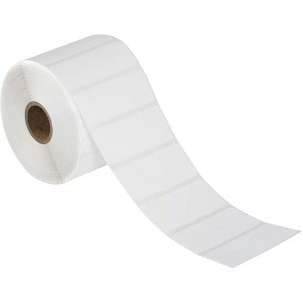 Value Collection - Pack of 12 Rolls, 1,310 Labels per Roll, 3" x 1" White Paper Thermal Labels - All Tool & Supply