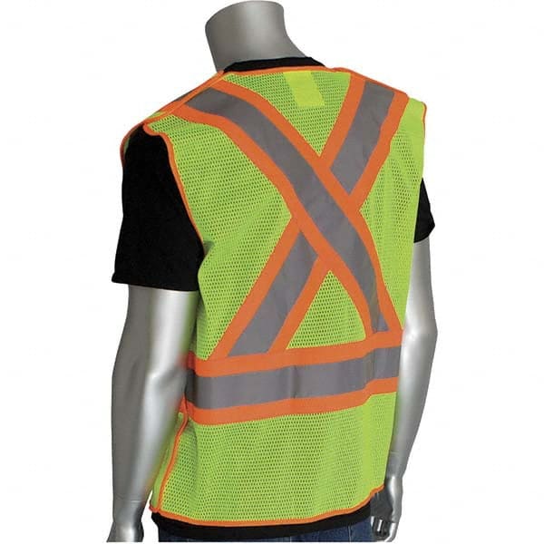 PIP - Size 2XL Lime Mesh Breakaway High Visibility Vest - All Tool & Supply