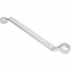 Proto - 3/4" x 7/8" 12 Point Box Wrench - Double End, 1-1/16" Head Diam x 1-1/4" Head Thickness, 11-1/2" OAL, Steel, Polished Finish, 15° Offset - All Tool & Supply