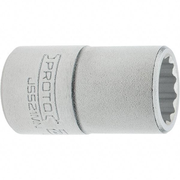 Proto - 3/4" Drive, Standard Hand Socket - 12 Points, 2.307" OAL, Steel, Full Polish Finish - All Tool & Supply