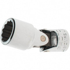 Proto - 1/4" Drive, Standard Hand Socket - 12 Points, 1-17/64" OAL, Steel, Full Polish Finish - All Tool & Supply