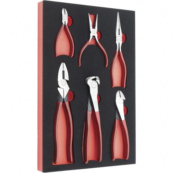 Proto - 6 Piece Crimper/Cutter Cutting Pliers - Comes in 11 x 16 Foam Insert - All Tool & Supply