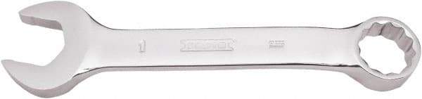 Proto - 1" 12 Point Combination Wrench - 15° Offset Angle, 8-13/32" OAL, Steel, Full Polish Finish - All Tool & Supply