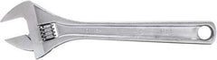 Proto - 1-5/16" Jaw Capacity, 10" Standard Adjustable Wrench - Steel, Polished Finish, 10" OAL - All Tool & Supply